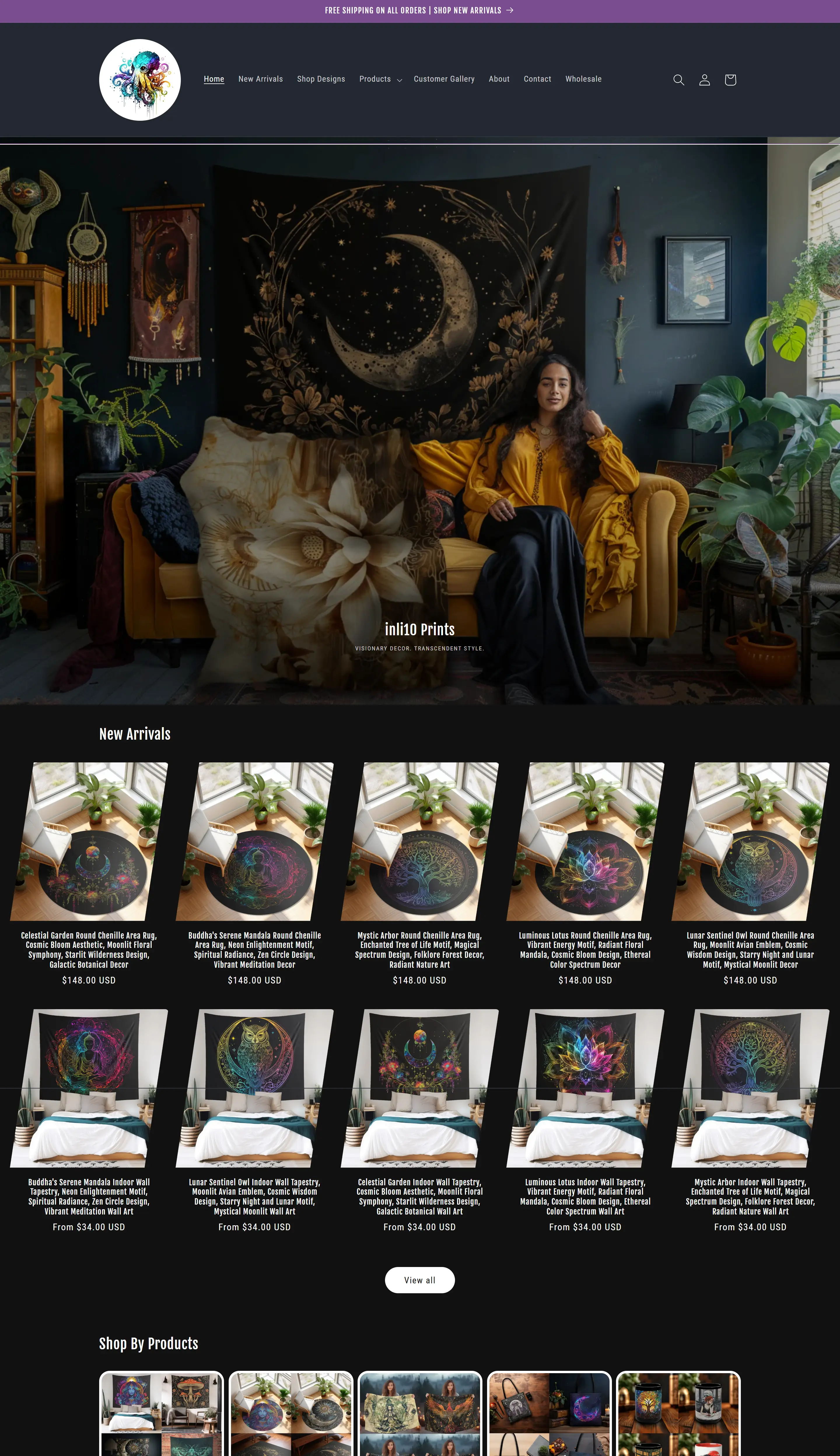 inli10 Prints Custom Shopify Theme preview